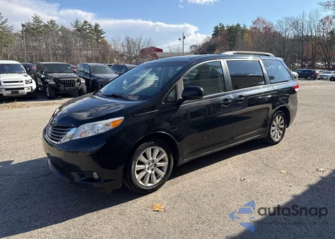 2014 Toyota Sienna Xle/Limited from USA, damaged, VIN 5TDDK3DC8ES083246